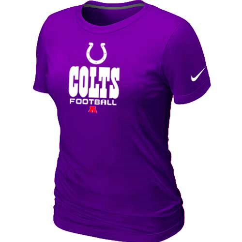 Nike Indianapolis Colts Women's Critical Victory NFL T-Shirt - Purple